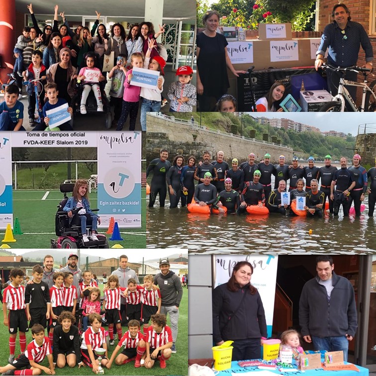 Tanquem el 2019 amb desenes d’accions solidàries en favor d’ImpulsaT