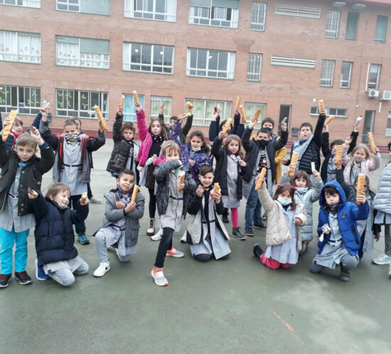 MERIENDA SOLIDARIA EN LA ESCOLA PIA DE BALAGUER