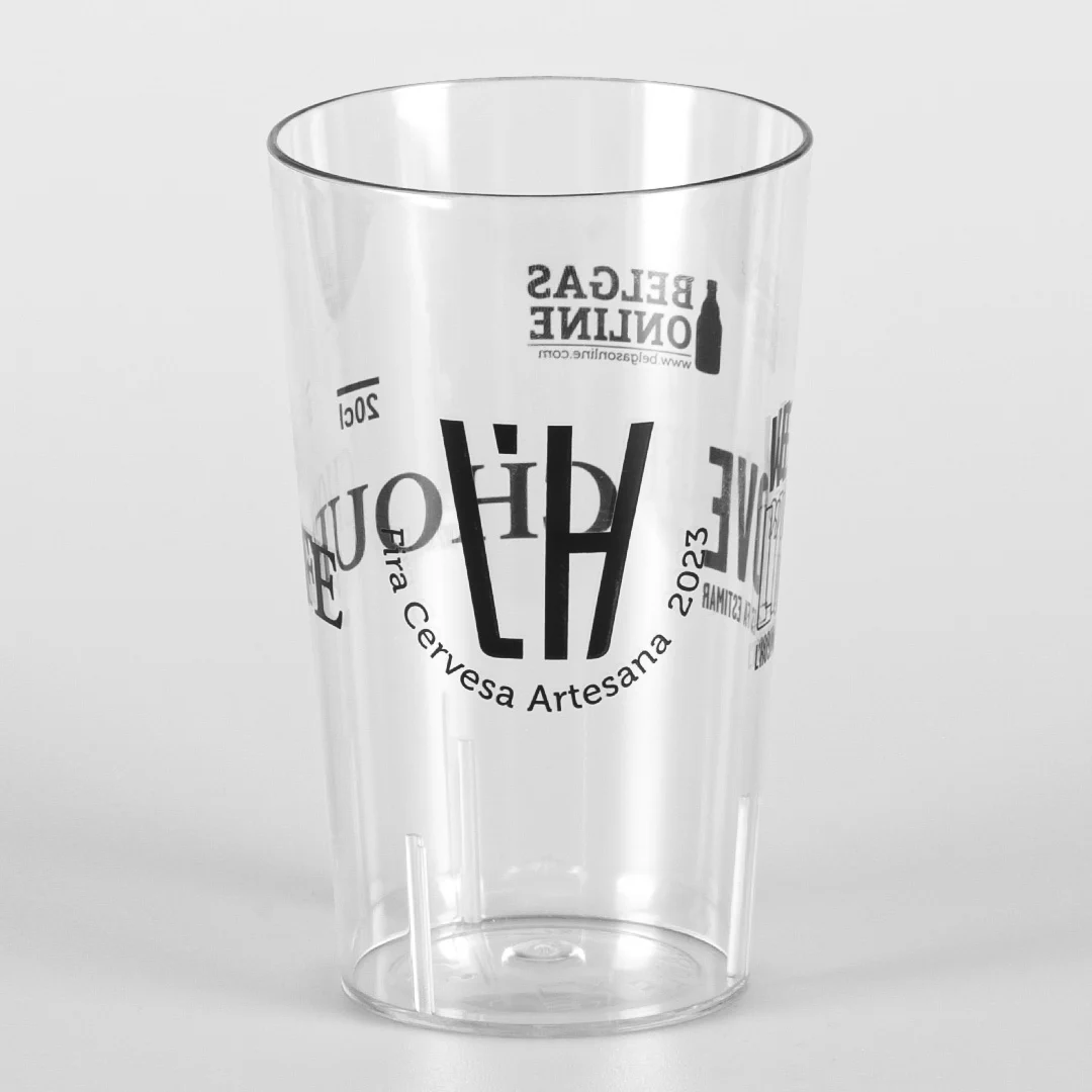 Vaso media pinta alto fira cervesa artesana hospitalet 2023